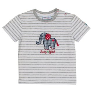 Baby Glck by Salt and Pepper Jungen T-Shirt Elefant